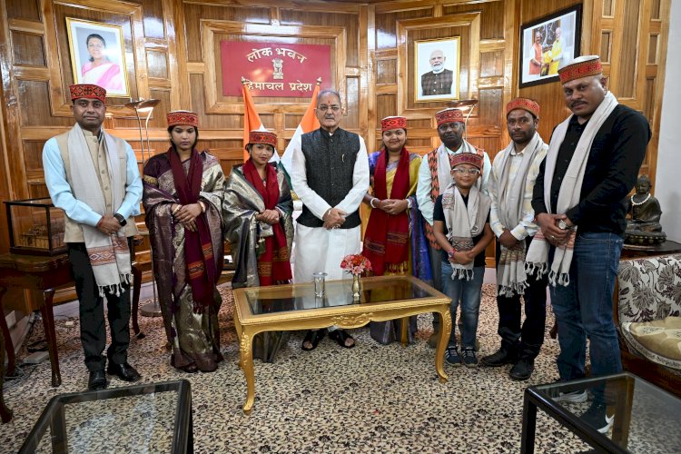 राज्यपाल ने हिमाचल प्रदेश में रह रहे पश्चिम बंगाल के लोगों को दी शुभकामनाएं