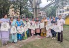 नाहन :रोटरी क्लब नाहन संगिनी ने अपनाए गए बस स्टैंड पार्क में लगाए 35 अशोक के पौधे