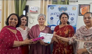 नाहन :समाजसेवी संस्था इनर व्हील क्लब ने नवाजे चिकित्सक, मेडिकल कॉलेज नाहन के 3 चिकित्सकों को दिया सम्मान,