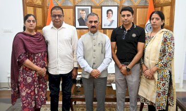 स्ट्रेट ऑफ होर्मुज़ में मृतक के परिवार ने न्याय की मांग की परिवार ने मुख्यमंत्री से भेंट की…..