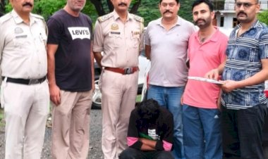 नाहन: वाहन की ली तालाशी, 3.55ग्राम चिट्टा पकड़ा, राजगढ़ में धरा आरोपी..