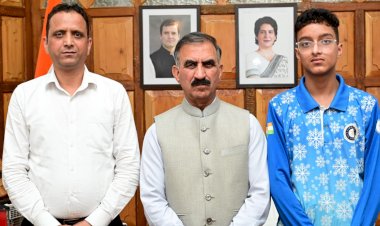हमीरपुर के समर्थ अत्री का एशियन शॉर्ट ट्रैक आइस स्केटिंग ट्रॉफी-2026 के लिए चयन……