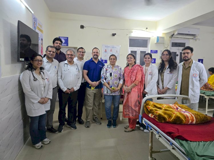 नाहन: रोटरी क्लब सिरमौर हिल्स ने सेवा कार्य के साथ डॉक्टर्स डे मनाया..