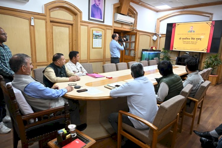 मुख्यमंत्री ने सुजानपुर विधानसभा क्षेत्र में 33/11 केवी विद्युत उप-केन्द्र का शुभारम्भ किया