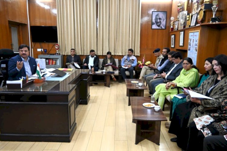 उपराष्ट्रपति के प्रस्तावित शिमला दौरे के दृष्टिगत जिला प्रशासन की तैयारियों को लेकर बैठक आयोजित