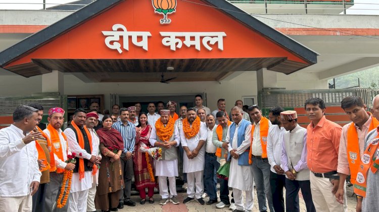 नाहन :संगठन की मजबूती ही भाजपा की सबसे बड़ी शक्ति, कांग्रेस सरकार की जनविरोधी नीतियों के खिलाफ होगा जनआंदोलन : बिंदल